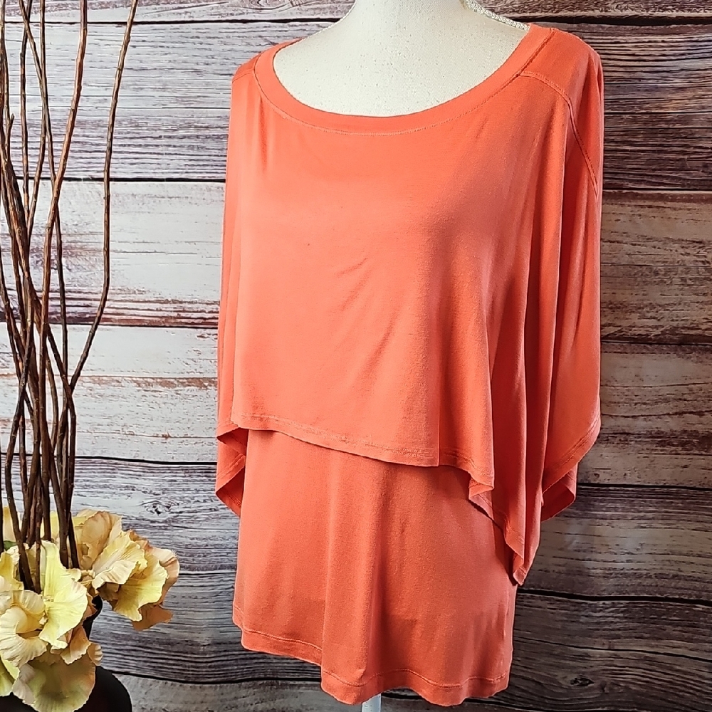 NEW ASHLEY BLUE TWO-PIECE MELON TANK-TOP & COVER-UP SET